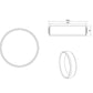 Kaitlentės priedas  Female connection round shape D150