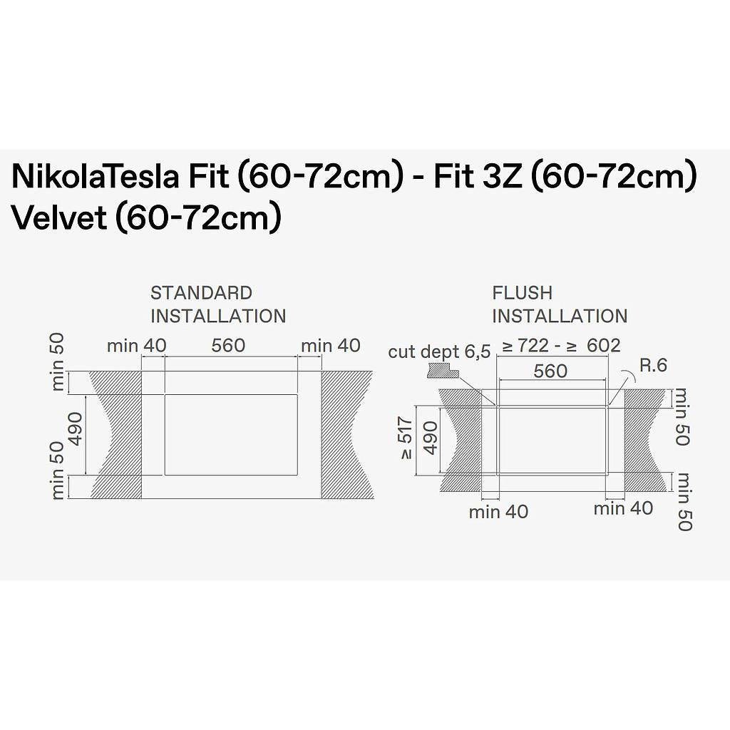 Kaitlentė Elica NIKOLATESLA FIT RAW BR/A/60