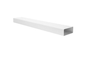 Kaitlentės priedas  Pipe rectangular shape (220x90), 1m