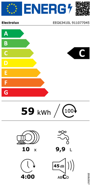 Indaplovė Electrolux EEG63410L