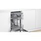 Indaplovė Bosch SPV4HMX10E