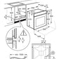 Orkaitė Electrolux KOFDP46BK