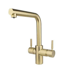 Maišytuvas  L-shape 3N1 Tap Brushed Gold  3N1BG