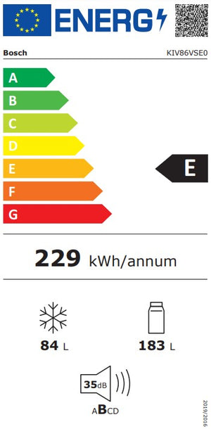 Šaldytuvas Bosch KIV86VSE0