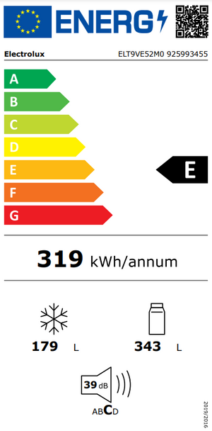 Šaldytuvas Electrolux ELT9VE52M0