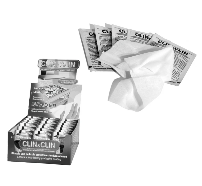 Gartraukio priedas  CLIN&CLIN CLEANING CLOTH (SET N. 5 PCS)