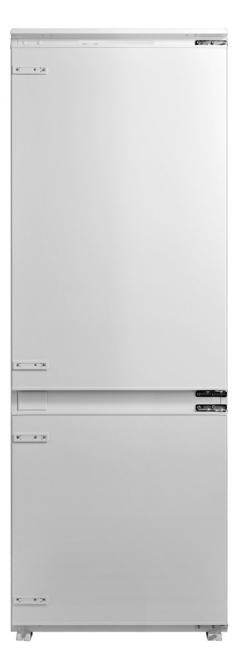 195.3 cm.  įmontuojamas šaldytuvas su šaldikliu Lord C27