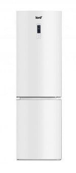 201 cm aukščio baltos spalvos šaldytuvas su šaldikliu apačioje Lord C7 5.GN