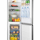 Šaldytuvas su šaldikliu apačioje  ETA275090010E  No Frost inox 180 cm