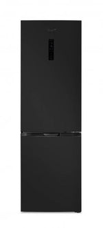 201 cm aukščio juodos spalvos šaldytuvas su šaldikliu apačioje Lord C4 5.GN