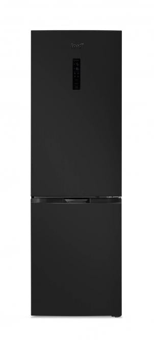 201 cm aukščio juodos spalvos šaldytuvas su šaldikliu apačioje Lord C4 5.GN